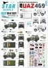 Star Decals 35-C1321 UAZ-469 1/35